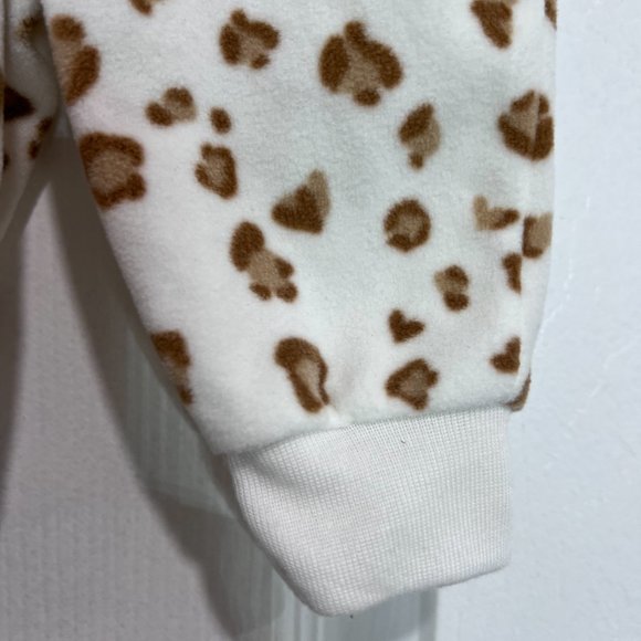 Carter's Child of Mine 2 Piece Lepard Zip up Hoodie and Matching Pants 0-3M NWOT - Picture 6 of 10